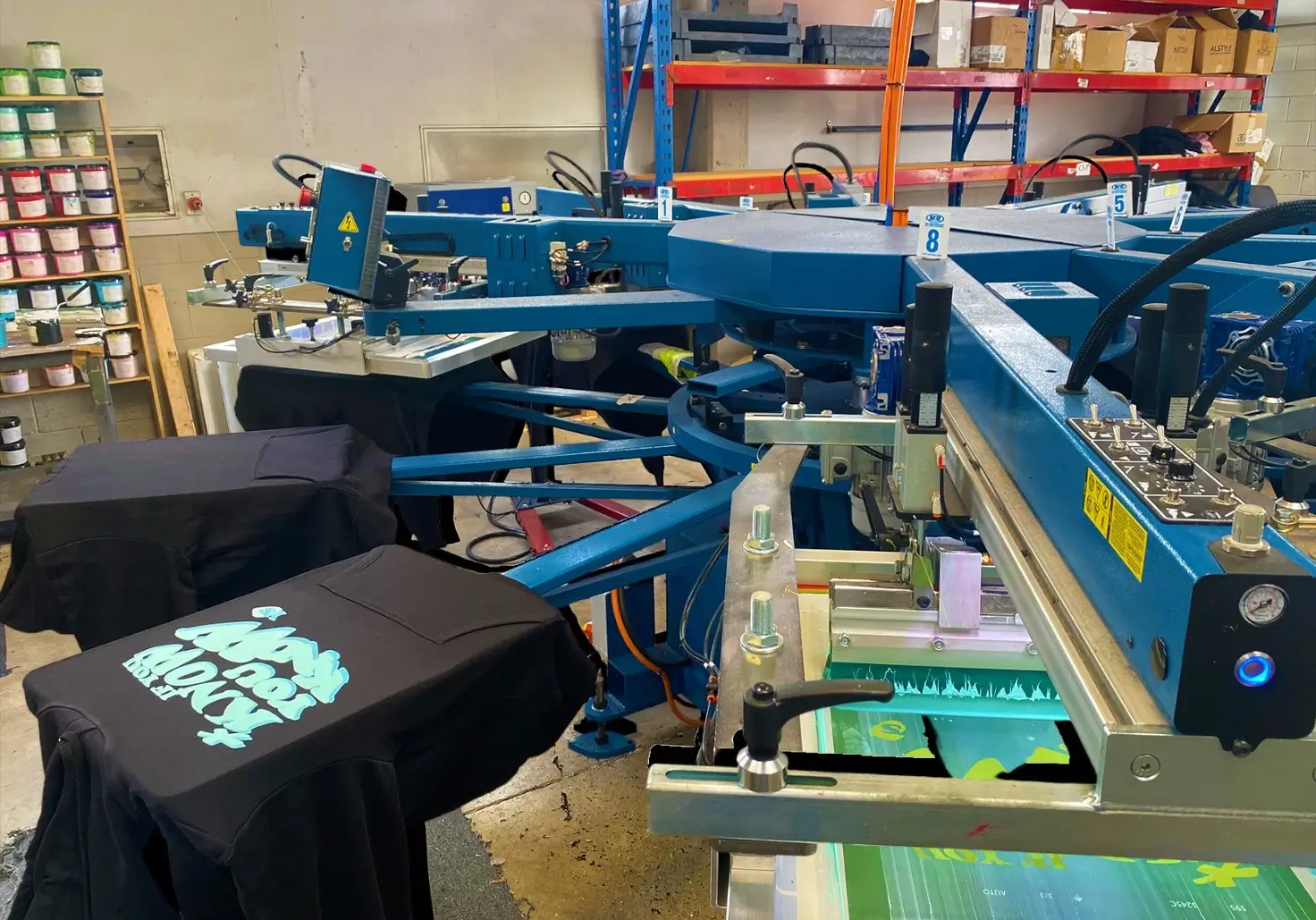 T shirt 2024 screen printing auckland